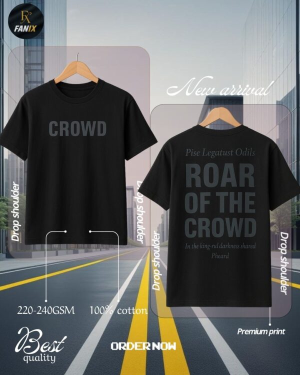 "Crowd" Graphic Print