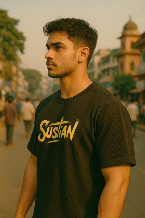 SUSTIAN™ Premium Drop Shoulder T-Shirt - Image 4