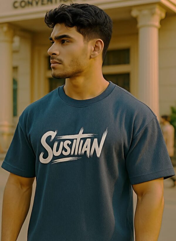 SUSTIAN™ Premium Drop Shoulder T-Shirt - Image 5