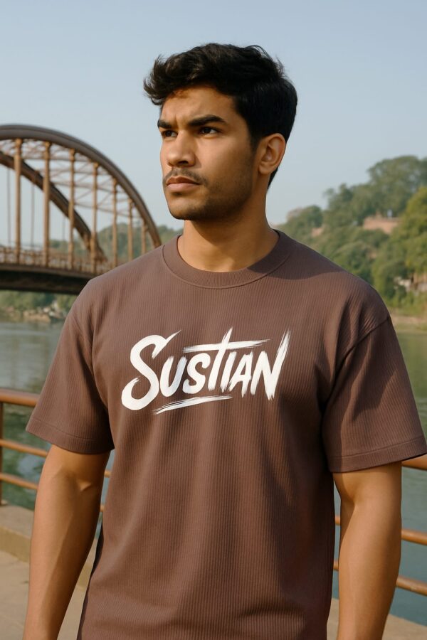 SUSTIAN™ Premium Drop Shoulder T-Shirt - Image 6