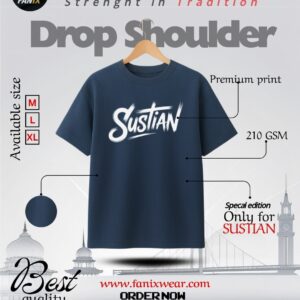 SUSTIAN™ Premium Drop Shoulder T-Shirt