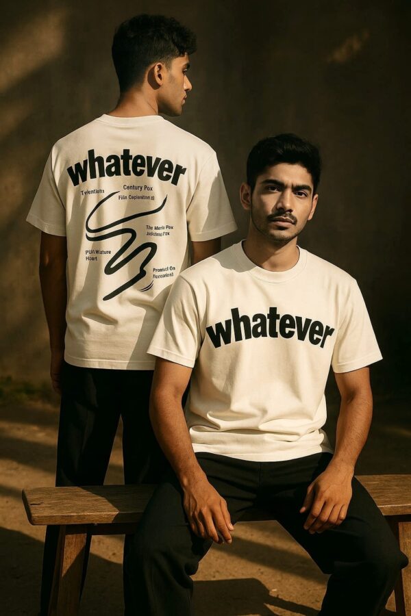 Whatever Drop Shoulder T-Shirt - Image 5