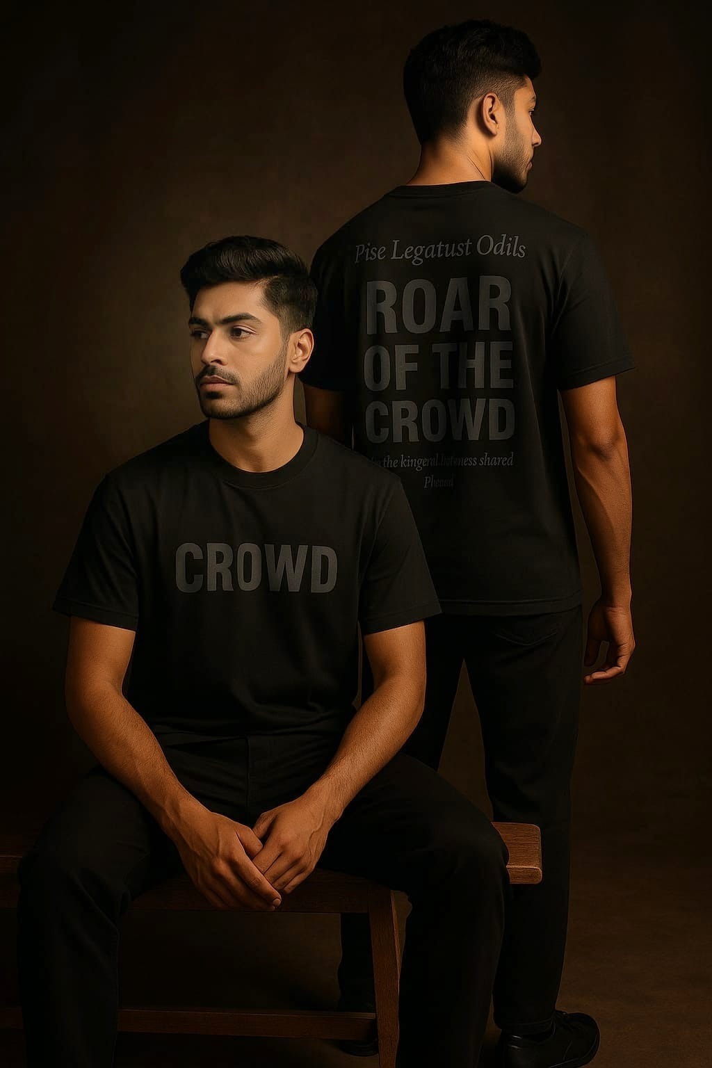 "Crowd" Graphic Print - Image 4